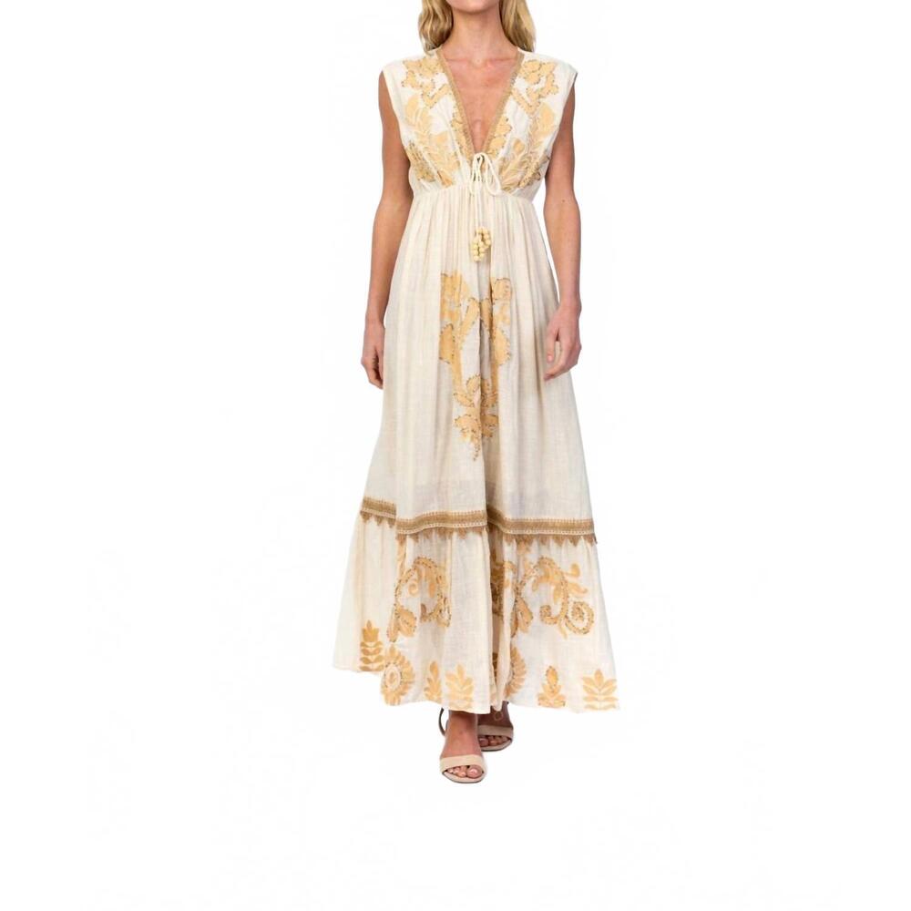 NEW MAHILA xander dress in beige